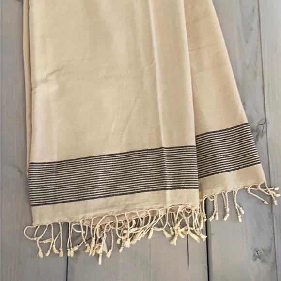 Turkish Bath/Beach Towel - Mustard'y' Color - Picture 4 of 7